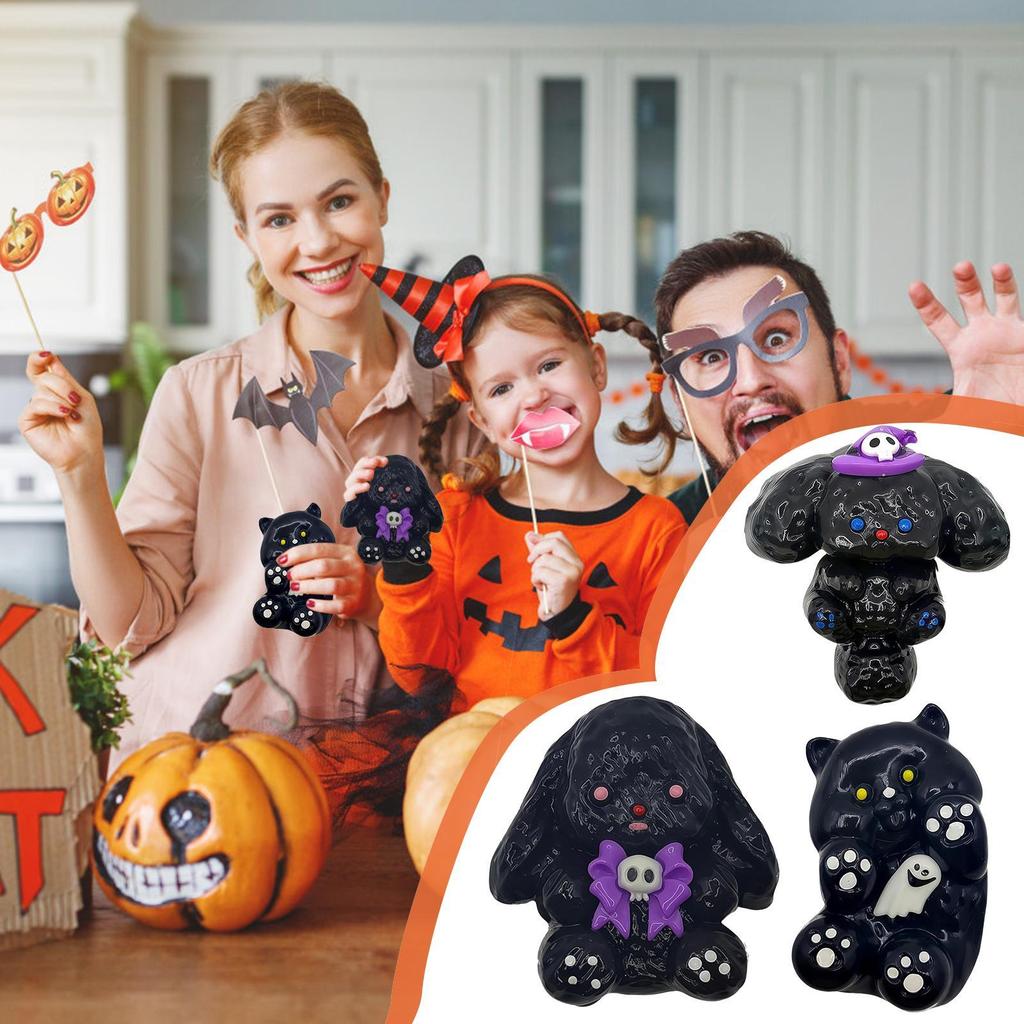 Stress Ball Stress Reduction Squeezing Animal Cartoon Soft Sensory Halloween Fidget Toys For Boredom Workplace Desk Boy Girl
