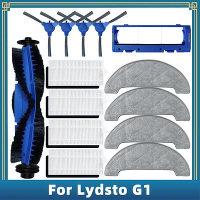 Reemplazo Para Xiaomi Lydsto G1 Robot Aspirador Piezas de Repuesto Accesorios Cepillo Lateral Principal Filtro Hepa Cubierta de Paño para Mopa