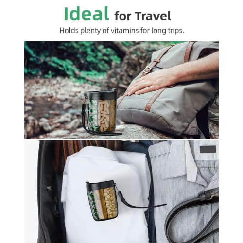 8 Compartments Weekly Pill Organizer, Anti-Snoring Device, Smart Snoring Prevention, Snoring Reduction, Restful Sleep...