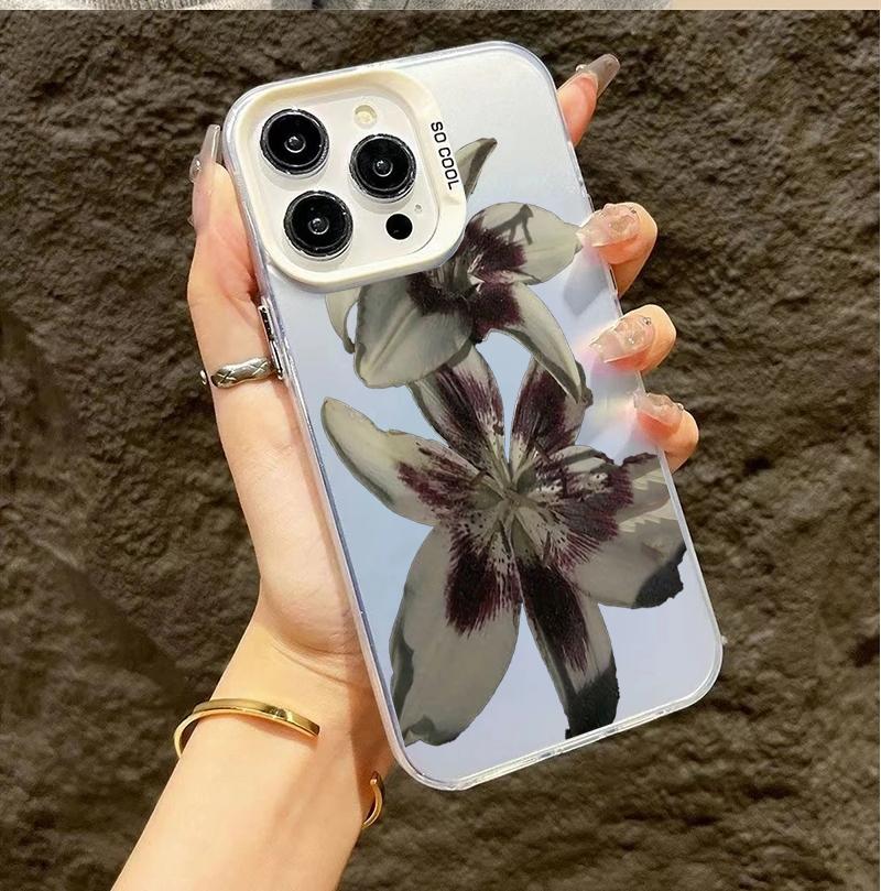 Case Cover For Realme 16 15 14 Pro 12 11 Plus C75 C53 C55 C35 C15 C12 5 5S 5I 6I Pretty Flowers Matte Shell Laser IMD