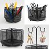 Multifunctional Office Desk Organisers Pen Holder with Keychain Hook, Mesh Pen Holder Space Saving Desk Pen Organiser