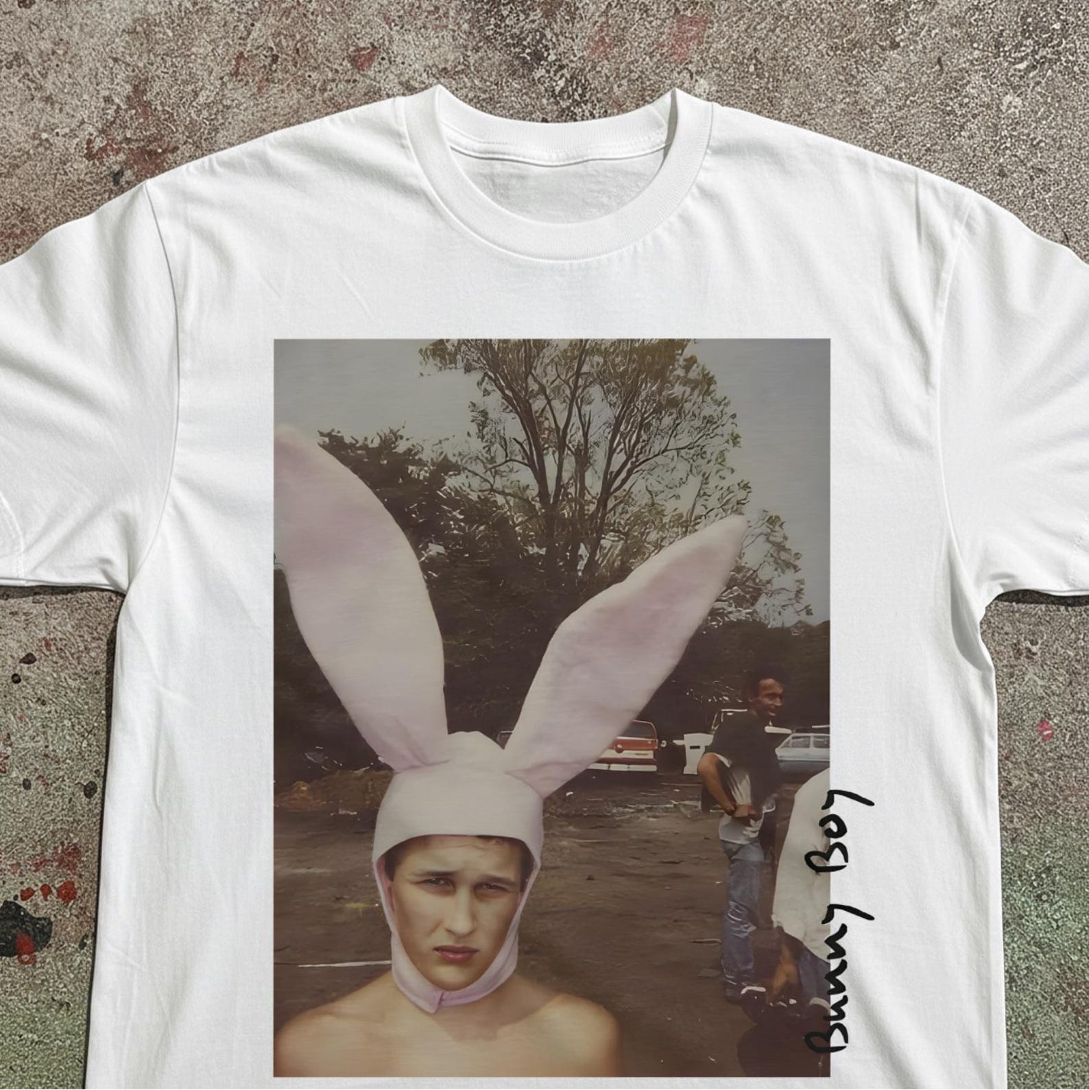 Gummo Bunny Boy T-Shirt, 90s Harmony Korine Cult Film Tee, Indie Cinema Graphic Top 4XL