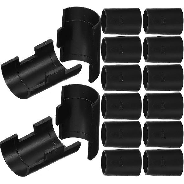 48 Pcs Storage Clips Shelf Buckle Wire Shelf Clips Replacement Shelving Fixing Clamps Plastic Fasteners Brackets Hardware Rack(3.00X1.60X1.60CM)