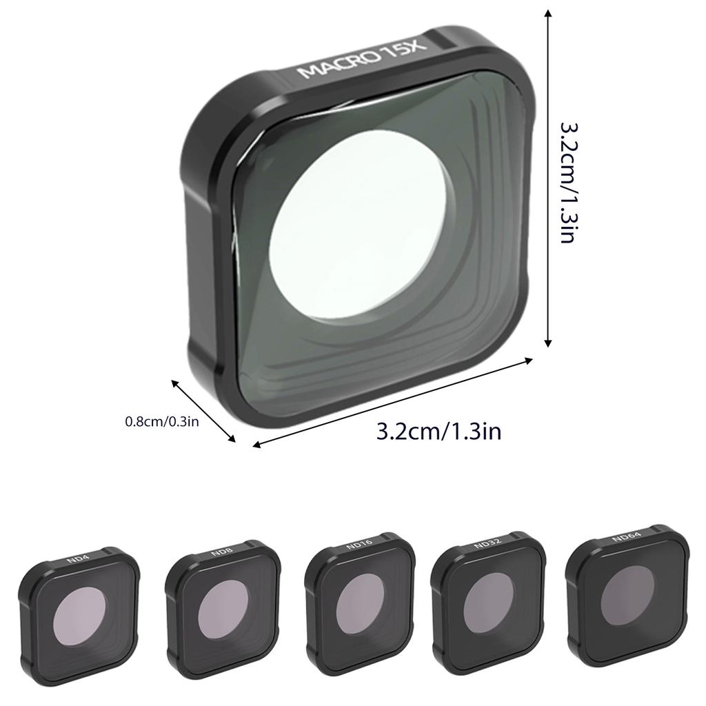 Professioneller UV-CPL-ND-Filter für Objektive der Klassen 12/11/10/9. UV-CPL-ND8-ND16-ND32-ND64-Filter verbessert die Farbe