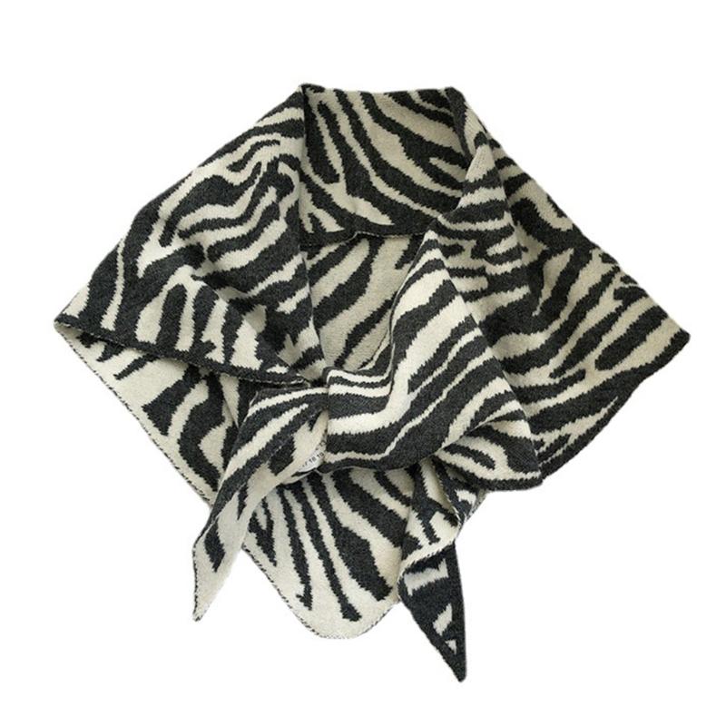 Triangular Shawl Scarf Korean Shawl Women Crochet Fake Collar Sunscreen Shawl Summer Air Conditioned Room Protect 1 серый