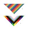 Colorful Scarf for Pet Neck Decorations Colorful Love Wins Triangular Towel Dog Scarf Pet Neckerchief Scarf