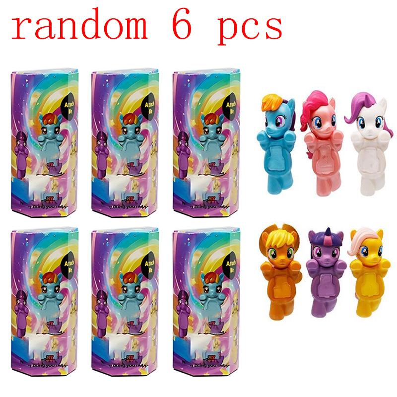 2026 New Harbro Ponys Friendship Magic Decorative Mini Anime Figures Ornaments Dolls Children Birthday Surprise Blind Box Gift