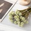 6 Mazzi Fiori Finti Crisantemi Pompom Fiori Artificiali Finti Mini Palla di Crisantemo con Gambo per Riempimento Vasi Casa Matrimonio Festa Centrotavola Composizioni Floreali