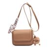 New Minimalist Solid Color Texture Popular Crossbody Bag Multi-layer Niche Women's Versatile Shoulder Bag