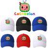 Cocomelon Funny Games Kids Cap Adjustable Snapback Sun Hat With Soft Material