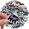 50 Pictures of Colorful Grizzly Bear Graffiti Stickers for Mountain Tops, Suitcase Motorcycle Trolley Case Notebook Waterproof DIY Stickers