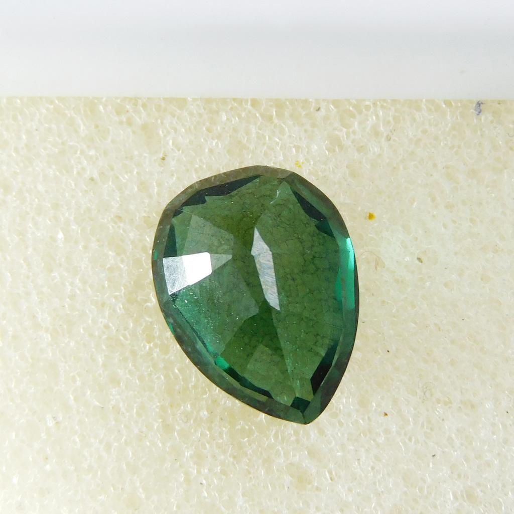 Pear Cut Bluish Green Sapphire 6.70 Ct Natural Loose Gemstone CERTIFIED