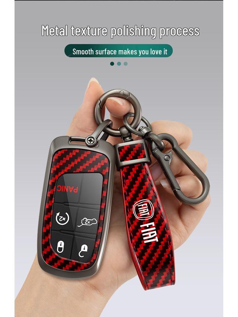 Etui na kluczyk Fiat Viaggio & Feiyue - Metalowa osłona ochronna