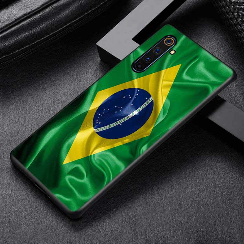 

Бразильские флаги Бразилии для OPPO A74 A94 A93 A73 A53 A32 A31 A72 A12E A12 A11 A9 A5 2020 5G AX7, черный мягкий чехол для телефона из ТПУ OPPO A5 2018