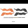 GEPRC GEP-Vapor O4 Pro FPV Drone Frame & Lens Upgrade Onderdelen