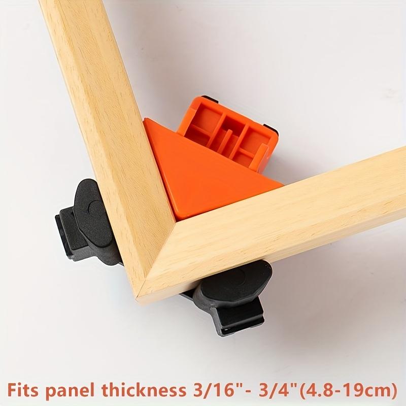 4PCS 90-degree Angle Clamps | Woodworking Angle Clamps, Right-angle Clamps Fixed Fixtures With Adjustable Hand Tools, Suitable For Cabinets