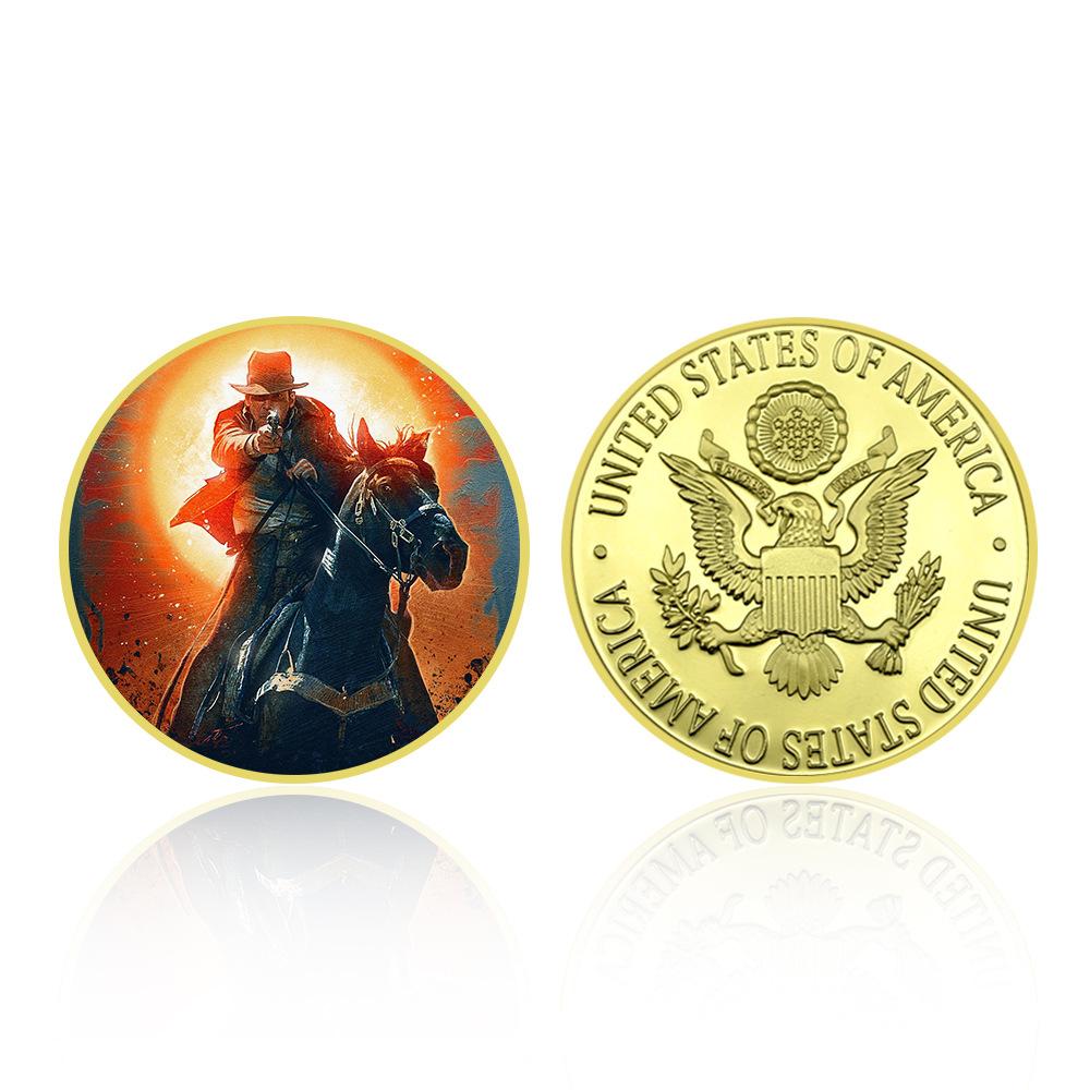 

Gold and Silver Commemorative Coins, Famous American Movie Coins, Fan Collection
