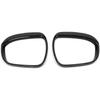 Car Accessories Fit for Nissan New Rogue 2021 2022 2023 2024 Side Door Rearview Mirror Rain Shield Protector Cover Frame Trim (Carbon Fiber Style)