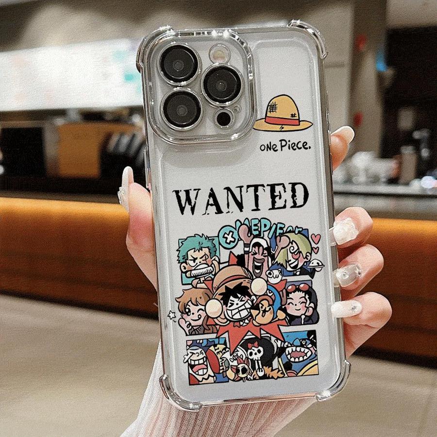 

Soft Phone Cover Case for iPhone 11 17 Air 12 14 13 16 Pro Max 15 Plus Cute One Piece iPhone17