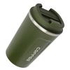 Double Layer Vacuum Mug Leakproof Lid Travel Mug Portable Insulated Mug  Cold Drinks