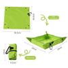 Folding Seat Cushion Outdoor Portable Ultra Light Small Ground Pocket Tray Storage Camping Music Festival Moisture-Proof Pad