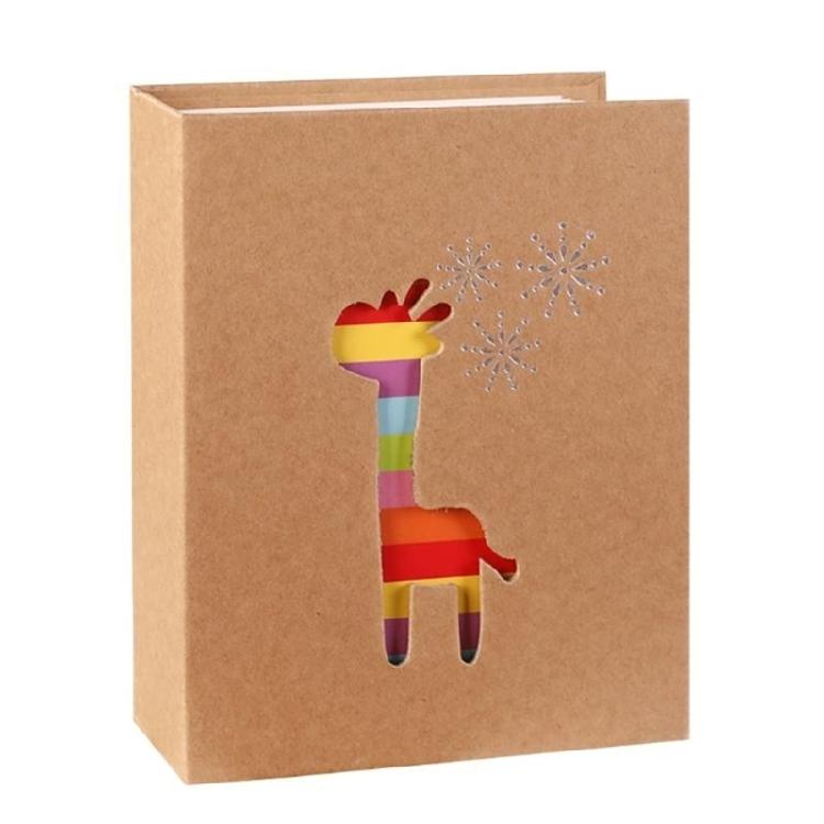 

Pocket Kraft Paper Cover Holds 200 Pictures for 5.0 x3.5 Photo Suitable for Anniversary, Travelling Great Art Book