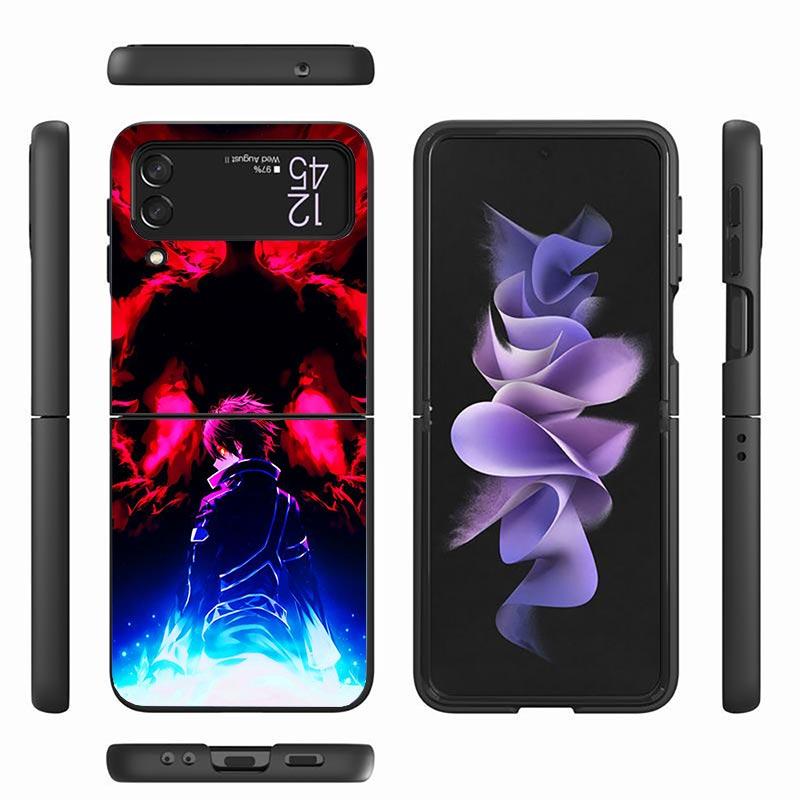 Sword Art Online Anime Z Flip 7 Phnoe Case For Samsung Z Flip 6 5 4 3 5G Galaxy ZFlip7 ZFlip4 ZFlip5 ZFlip6 ZFlip3 Phone Cover 4