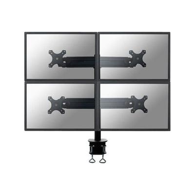 NEWSTAR FPMA-D700D4 4-Screen LCD Table Stand - Screen Size : 19"-30" - Black