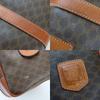 Used CELINE Handbag Macadam PVC/leather Brown vintage