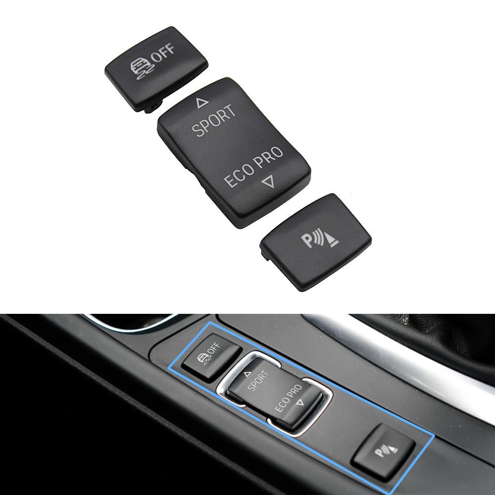 Interior Console Sport ECO Pro Switch Button ESP AntiSlip Radar Sensor For BMW F20 F21 F22 F23 F30 F31 F34 F35 F32 F36 Black