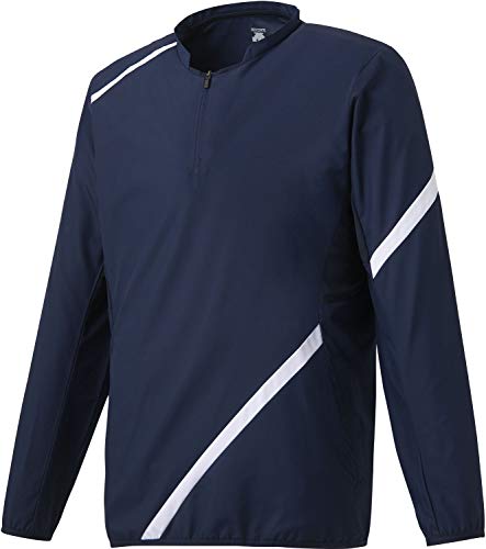 

Куртка бейсбольная Descente с длинным рукавом, ветрозащитная, цвет D Navy, XO