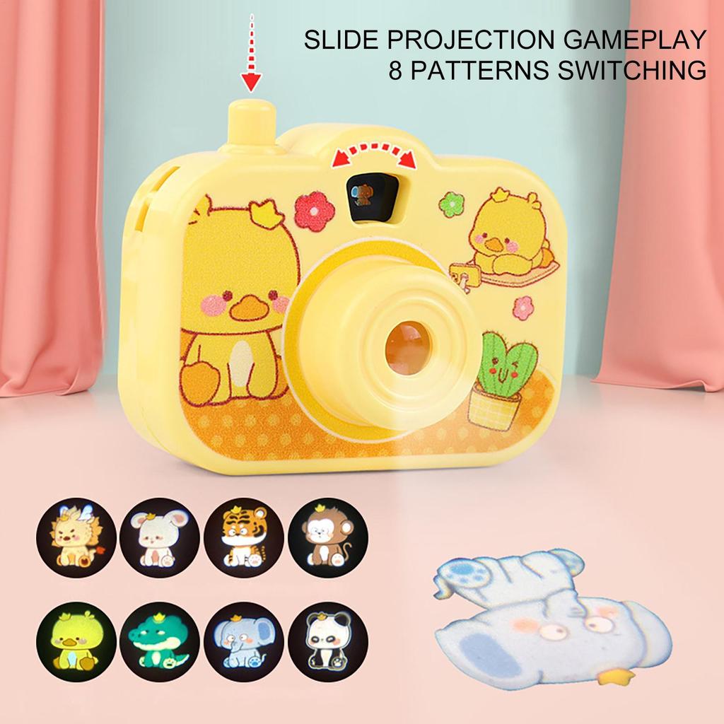 Projector Camera Animal Image Small Projector Educational Learning Projector Toys Portable Projector for Learning Nightlight
