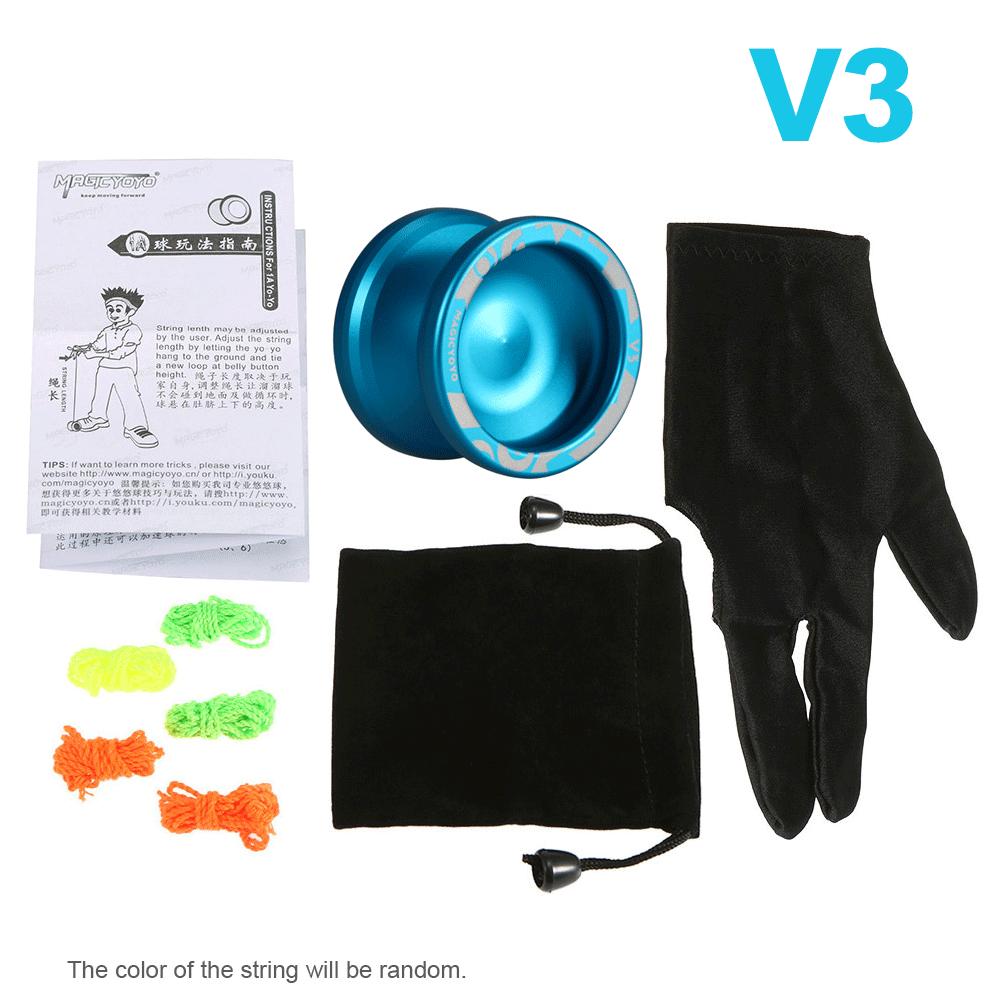 MAGICYOYO Y01/Y03/T7/D3 Professional Yoyo Alloy Unresponsive Yoyo  stainless KK bearing Yoyo Children Boys Toys classic toy