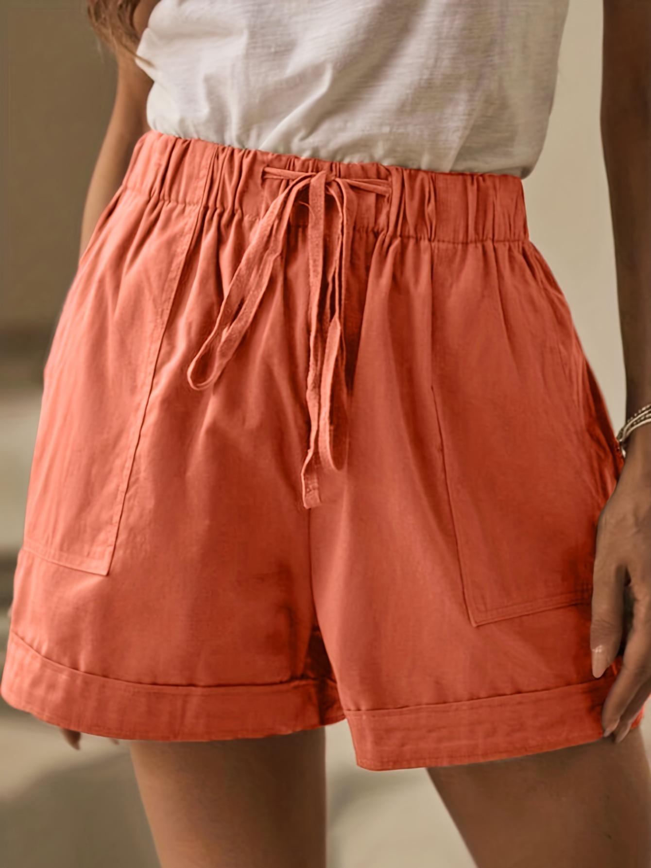 

2024 Slimming Multi-color Women s Sporty Casual Summer Shorts - European & American Fashion Medium