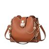 Elegant High-end Women's Pu Leather Bucket Bag Stylish Shoulder Crossbody Handbag In Versatile Colors For Daily Use