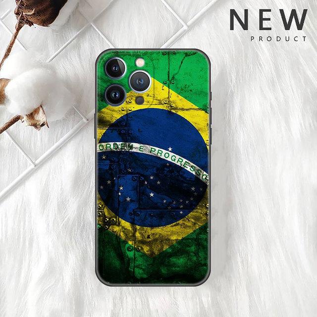 Marokko Flagge Fall für Apple Iphone 11 13 14 12 Pro Max 7 8 Xr X 6 5 5s Se 2022 13promax Schwarz Silikon Telefon Funda