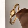 Round Small Dial, Simple Temperament, High-Value Watch, Female, Fashionable, Exquisite And High-End Versatile Quartz Watch
