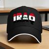 Iraq Flag Logo Casual Baseball Cap Summer  Trucker Hat Sun Visor Kpop Rock Hip Hop Hats Unisex Women Fitted Retro Baseball Caps