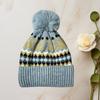 Hats, Women's, Plush and Thickened, Woolen Ball Hats, Outdoor, Warm, Knitted, Woolen Hats
