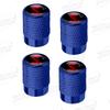Aluminum For Ford Focus ST Line Mondeo Kuga GT350 GT500 Shelby Logo 4pcs Car Decor Wheel Tire Valve Caps Stem Cover Accessories
