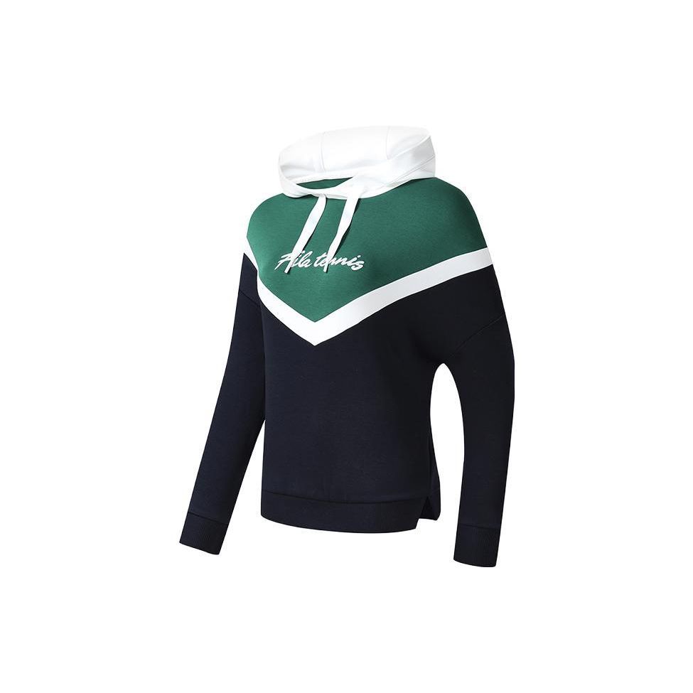 

Fila Tennis Series с капюшоном и цветными буквами Vintage American Sweatshirt Женская толстовка Royal-Blue A11W310202F-NV XXL
