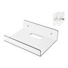 Home Storage As Shown In The Picture Punch-free Wall Rack Acrylic Bracket Kitchen Organizer Transparent Design