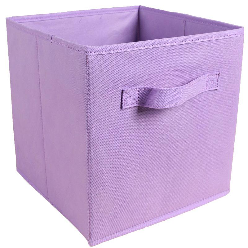 Universal Lidless Foldable Storage Box for Clothes & Toys - Non-Woven Fabric Organizer