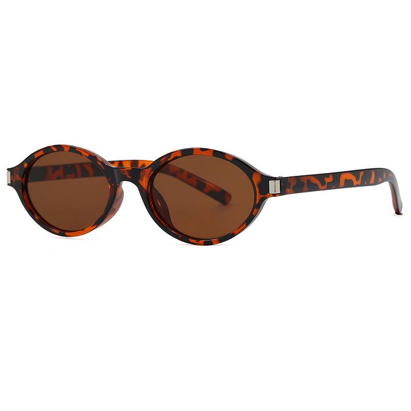 Retro Oval Fashion Sunglasses - European & American Style, Daily Wear
