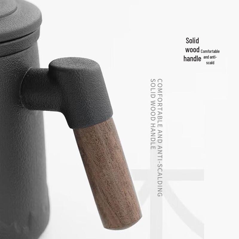 Zhai Qingsong Ceramic Tea Separation Office Mug with Infuser