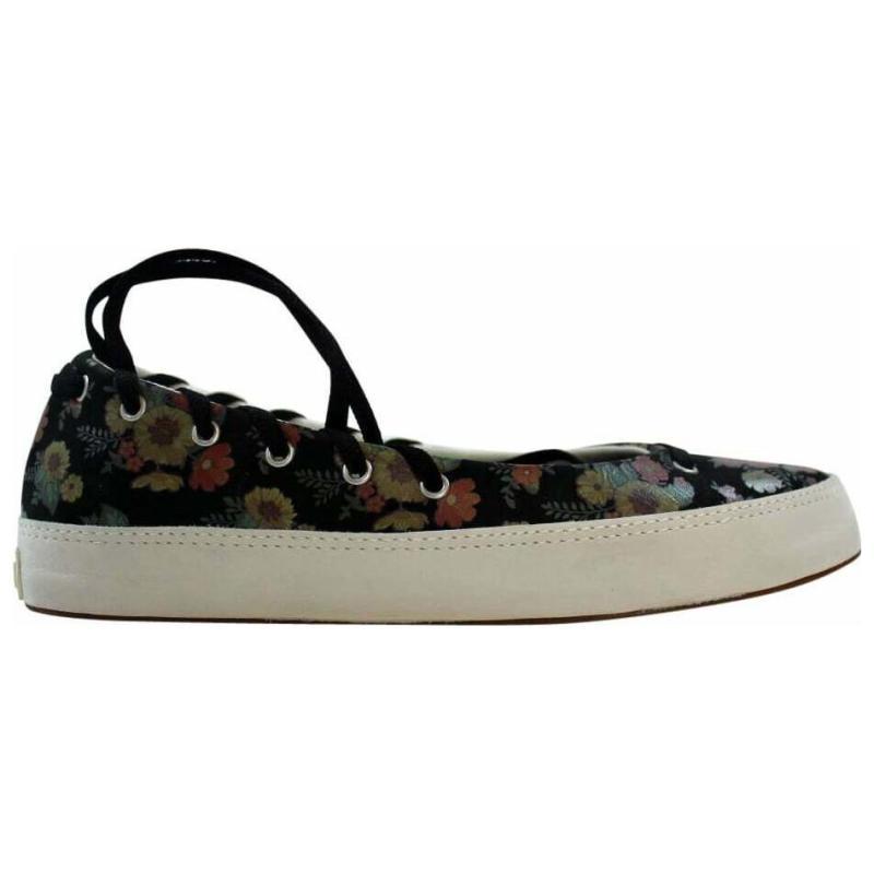 Converse All Star Rina Comfortable Non-Slip Abrasion Resistant Low-Top Espadrilles Women's Black