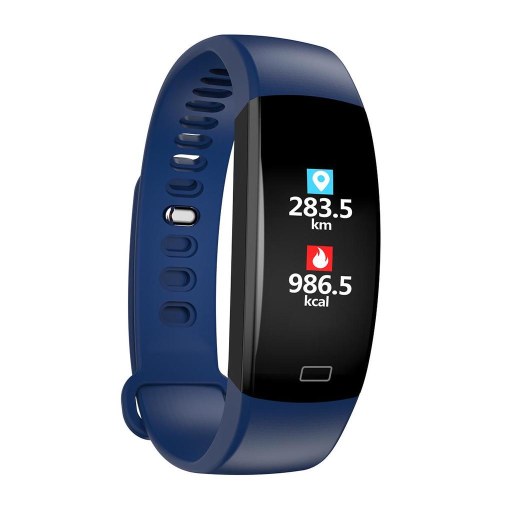 Jumei Dai F64HR Smart Sports Bracelet: Heart Rate Monitor, Color Screen, Long Battery Life.