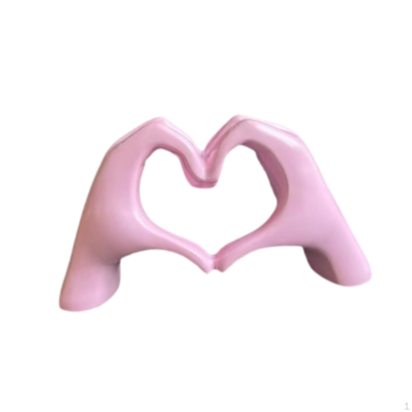 

Decorative Heart-shaped Hand Statue Made of Resin. Ideal Gift for Women, , And Girlfriends.