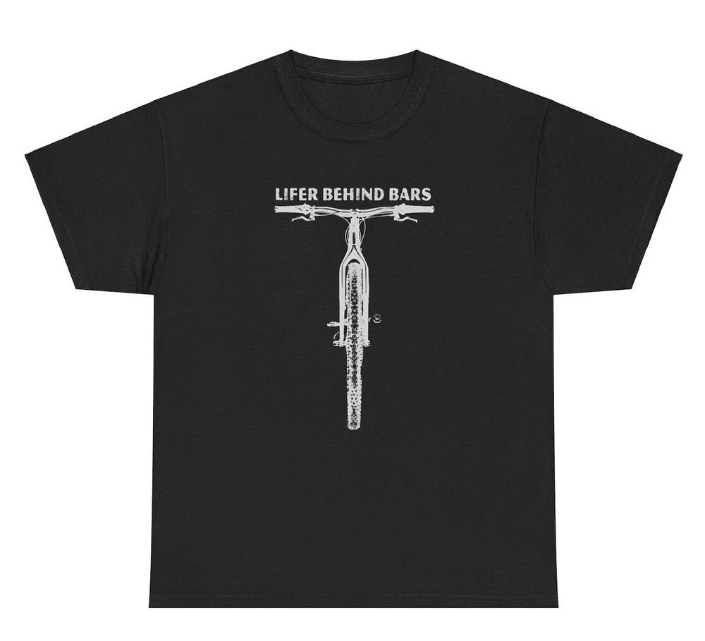 Life Behind Bars T Shirt Funny Sarcastic Sayings Motorcycle Biker Joke Humor Tee S