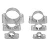 5/10Pcs 16/20/25/32/40/50Mm Aluminum Alloyl Off-Wall Code, Saddle Clip, Pipe Clamp, Pipe Bracket, Fixed Clip